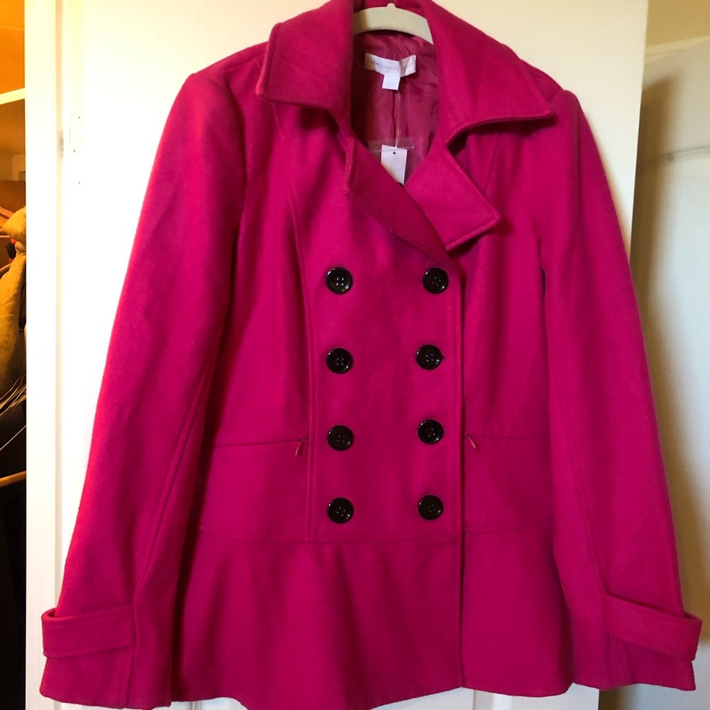 Pink Pea Coat